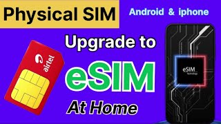 How to convert Airtel Sim to eSIM  Airtel eSIM activation  Perfect Engineer [upl. by Reynold185]