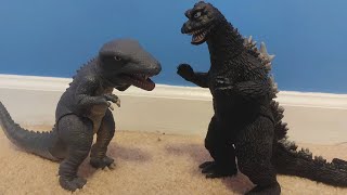 Godzilla 1968 Vs Gorosaurus Godzilla Stop Motion [upl. by Berta]