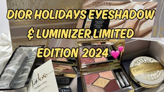 Unboxing Dior Eyeshadow amp Luminizer Limited Edition 2024  My best Dior shopping Spot✨ [upl. by Cilla]