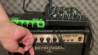 Behringer Ultrabass BX300 [upl. by Riancho]