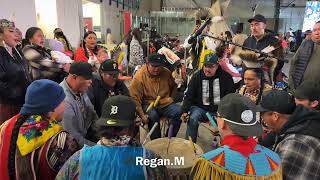 Bullhorn FNL Contest Judged  Sylvan Lake Pow Wow 2024 [upl. by Roderich988]