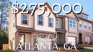 SEE Inside BRAND NEW Atlanta Georgia Townhomes  3 BED 2 BATH  275000  MUST SEE [upl. by Styles]