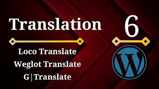 Advanced WordPress 06 Three WordPress Translation Plugins amp pot translation files [upl. by Fellner]