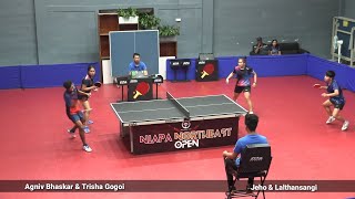 Mizoram Jeho amp Lalthansangi Vs Assam Trisha Gogoi amp Agniv Bhaskar Gohain Mixed doubles TT 2024 [upl. by Aicerg]