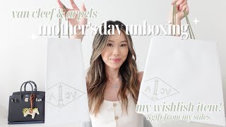 VAN CLEEF MOTHERS DAY UNBOXING 💚  wishlist item surprise guest 🐻‍❄️ story time price increase [upl. by Rehnberg]