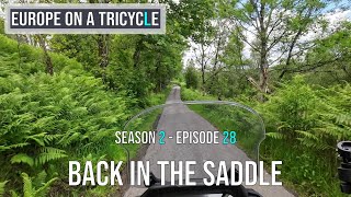 Yamaha Tricity 300  Europe on a Tricycle  S2  Episode 028 [upl. by Orecic]