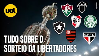 SORTEIO DA LIBERTADORES ONDE ASSISTIR AO VIVO DATA HORÁRIO POTES E REGRAS [upl. by Anuala]