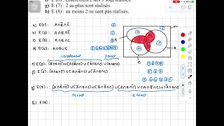 S2200  Axiomes des probabilités  Exercices [upl. by Ninetta]