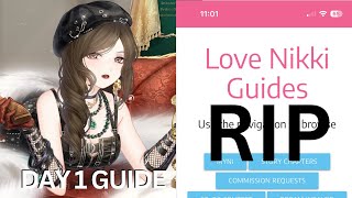 RIP Nikkis Info Secretive Tale Day 1 Guide ⭐ Love Nikki [upl. by Rochella139]