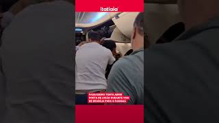 PASSAGEIRO TENTA ABRIR PORTA DE AVIÃO DURANTE VOO DE BRASÍLIA PARA O PARANÁ [upl. by Almond]