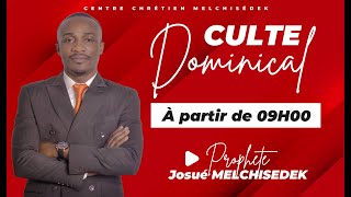 CULTE DIM 10 NOV 2024  PROPHETE JOSUE MELCHISEDEK [upl. by Aryas]