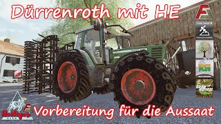 LS19  Dürrenroth mit HE  Vorbereitung für die Aussaat HD [upl. by Aihpled897]