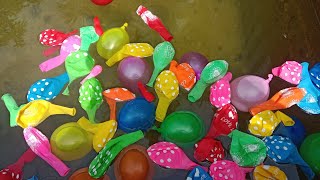 Asmr  balloon pop blow and pop fun water balloons popping [upl. by Scriven]