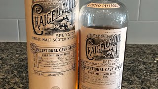 Craigellachie Exceptional Cask Series 19 Year Old Review 217 [upl. by Nnahsal]