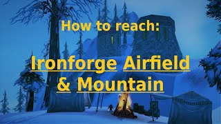 How to reach the Ironforge Airfield and Mountain Peak in WoW Classic [upl. by Eslud394]