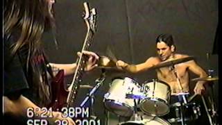 Blood Storm with Proscriptor on Drums  Rehearsal and Live September 2001 [upl. by Lacey697]