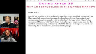 Dating after 35 Why am I struggling in the Dating Market Reddit Post Response [upl. by Gensler307]