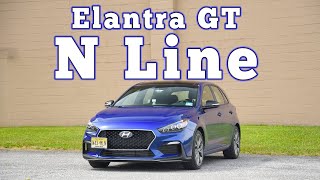 2020 Hyundai Elantra GT N Line Regular Car Reviews [upl. by Linzer329]