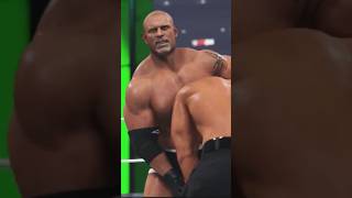 Goldberg Jackhammer to roman reigns 🔥 wwe wwe2k24 ps5 [upl. by Zul]