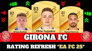 FIFA 25  GIRONA FC RATING PREDICITONS EA FC 25 ðŸ˜±ðŸ”¥  FT Dovbyk  Garcia  Herrera [upl. by Nalepka]