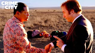 Better Call Saul  Jimmy Negotiates with Tuco Bob Odenkirk Raymond Cruz [upl. by Notnek]