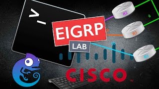 CCNA RampS  Curso completo  AULA 26  EIGRP LAB [upl. by Cantone]