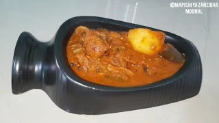 Mchuzi wa nyama ya Ngombe wa kukaanga Rosti ya nyama  meat curry [upl. by Zoarah249]