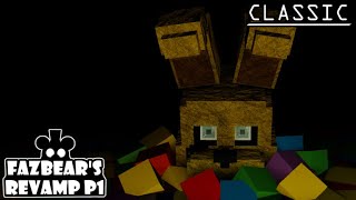 Playing fazbears revamp on Roblox [upl. by Toh]