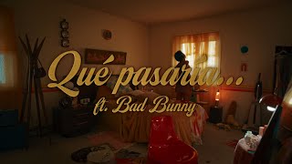 Rauw Alejandro amp Bad Bunny  Qué Pasaría Lyric Video [upl. by Nolrak]