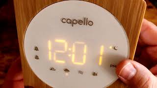 Capello Alarm ⏰ Clock with Sound Machine quotRadi ReviewquotMusic by YOBRAT 2024 [upl. by Nikolaus]