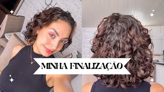 Como finalizo meu cabelo ondulado 2a 2b [upl. by Meadow336]