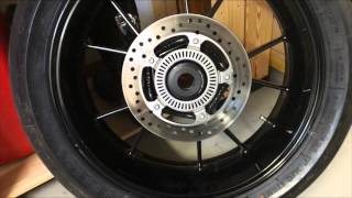 How to chain adjuster BMW S1000RR [upl. by Lavinie163]