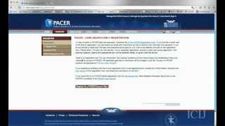 How To Search Federal Court Records Using PACER with the ICIJ [upl. by Ahsiekal145]