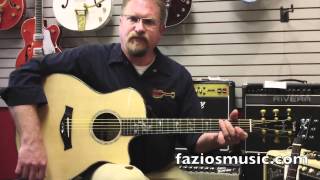 2012 Taylor 916ce Grand Symphony Acoustic Electric Demo [upl. by Iad776]