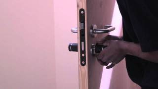 Using an Aperio Cylinder with a DIN Sashlock [upl. by Ettesil441]