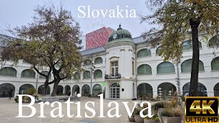 Exploring Bratislava Slovakia I 4K I Part 3 [upl. by Wong]