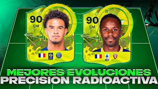 ¡MEJORES EVOLUCIONES PRECISIÓN RADIACTIVA  EA FC 24 [upl. by Alene697]