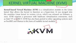 KERNEL VIRTUAL MACHINE AND VMWARE [upl. by Oiretule]