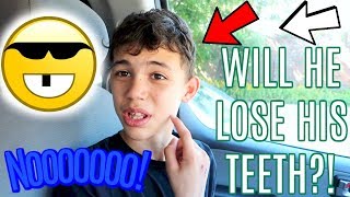 WILL HE LOSE HIS TEETH🙀 79 VLOG [upl. by Solnit945]