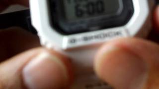 Casio GShock GLIDE GLX56007 White [upl. by Suivatram]