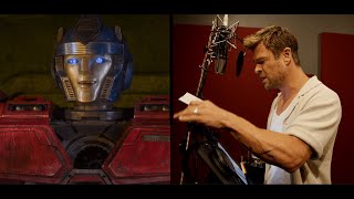 Chris Hemsworth is Orion PaxOptimus Prime  Transformers One [upl. by Hagen]