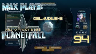 Max Plays Age of Wonders  Planetfall 94 Naranga Od  Celaudius2  Teil 2  Deutsch  German [upl. by Trixi]