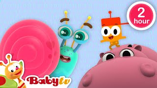 Best of BabyTV 8 🦄😍 Snail Trail  More Kids Songs amp Cartoons for Toddlers Full Episodes BabyTV [upl. by Jamaal777]