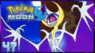 Pokemon Moon Part 47 LUNALA CAPTURE W POKEBALL Gameplay Walkthrough  Pokemon Sun Moon [upl. by Sartin]