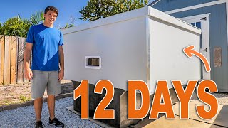 Lightweight amp Affordable DIY Truck Camper Build in 12 Days [upl. by Gershon634]