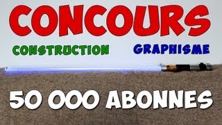 50 000 abonnés  Concours Construction amp Graphisme [upl. by Avra]