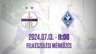 Újpest FC  SV Waldhof Mannheim Felkészülési mérkőzés [upl. by Ahsenev]