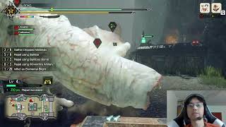 MonHun Rise playthrough 125 Rampage Apex Arzuros HR Apex Arzuros [upl. by Nelyag]