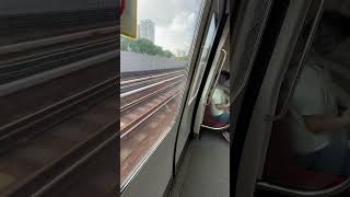 SMRT TRAINS C151A from Ang Mo Kio to Bishan MRT StationsNS16NS17Marina South Pier bound [upl. by Fiske]