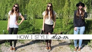 ♡ HOW I STYLE slipon [upl. by O'Conner]